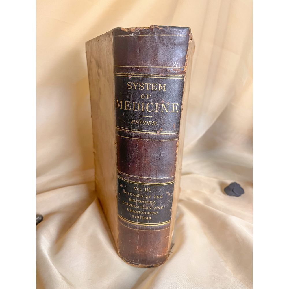 System‎ of Medicine Diseases of the Respiratory 1885